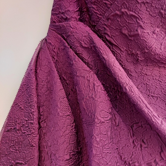 NWT Lela Rose Side Ruched Lace Dress - Picture 5 of 9